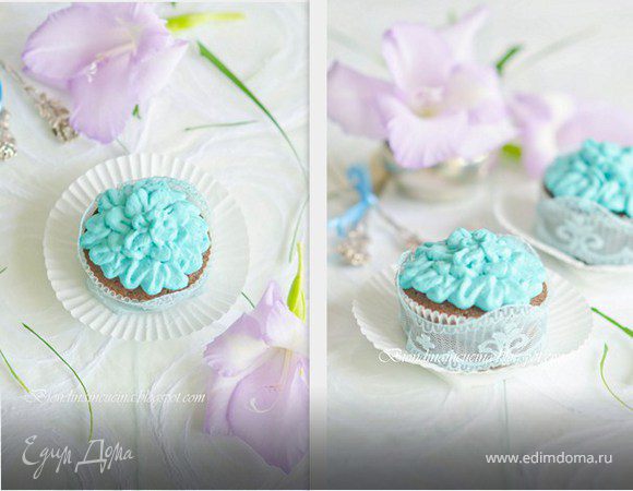 Пирожное «Синий бархат» Пирожное «Синий бархат»