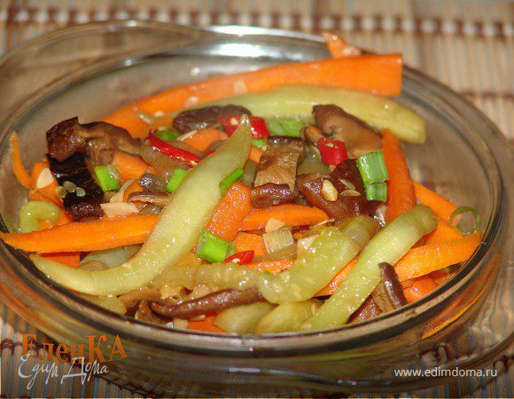 Жареные огурцы Жареные огурцы