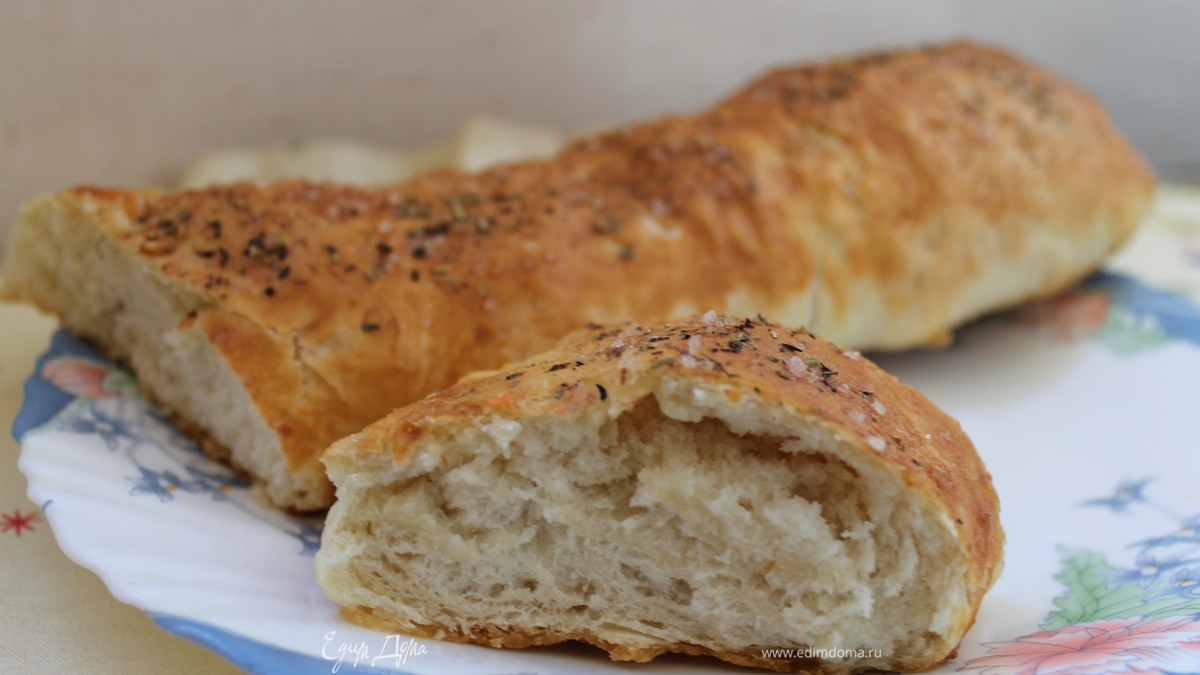 Хлеб с сыром и Итальянскими травами