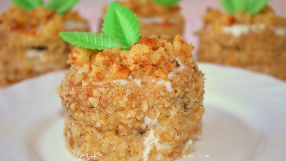 Медовые пирожные "Пчелка"