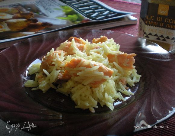 Ризотто с лососем для Елены (ELENA AZDORA)