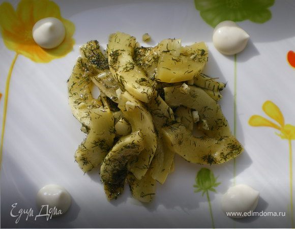 Кабачки с укропом