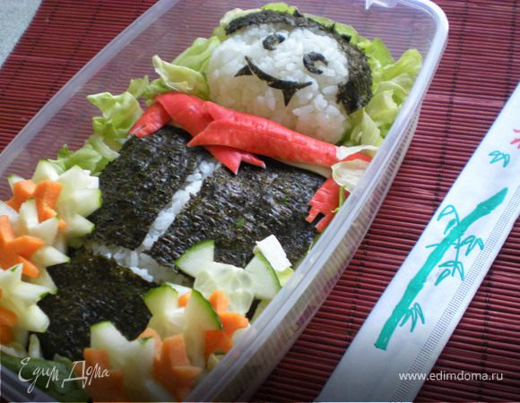 Бэнто в стиле Halloween Бэнто в стиле Halloween