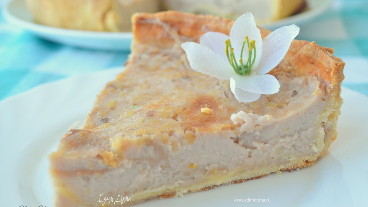 Дрезденский торт с молочно-лимонной начинкой