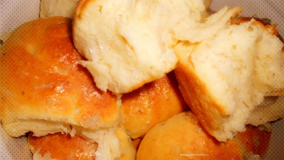 Самые вкусные чесночные булочки. Готовим вместе с "HomeQueen Corporation"