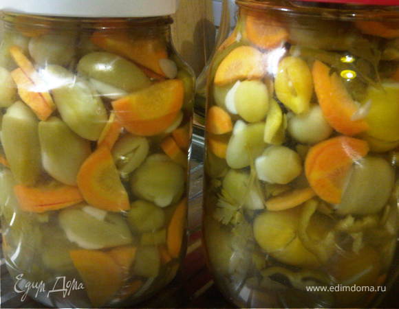 Маринованные зеленые помидоры