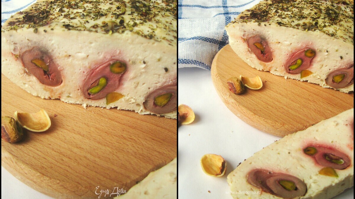 "Сердечный" куриный террин