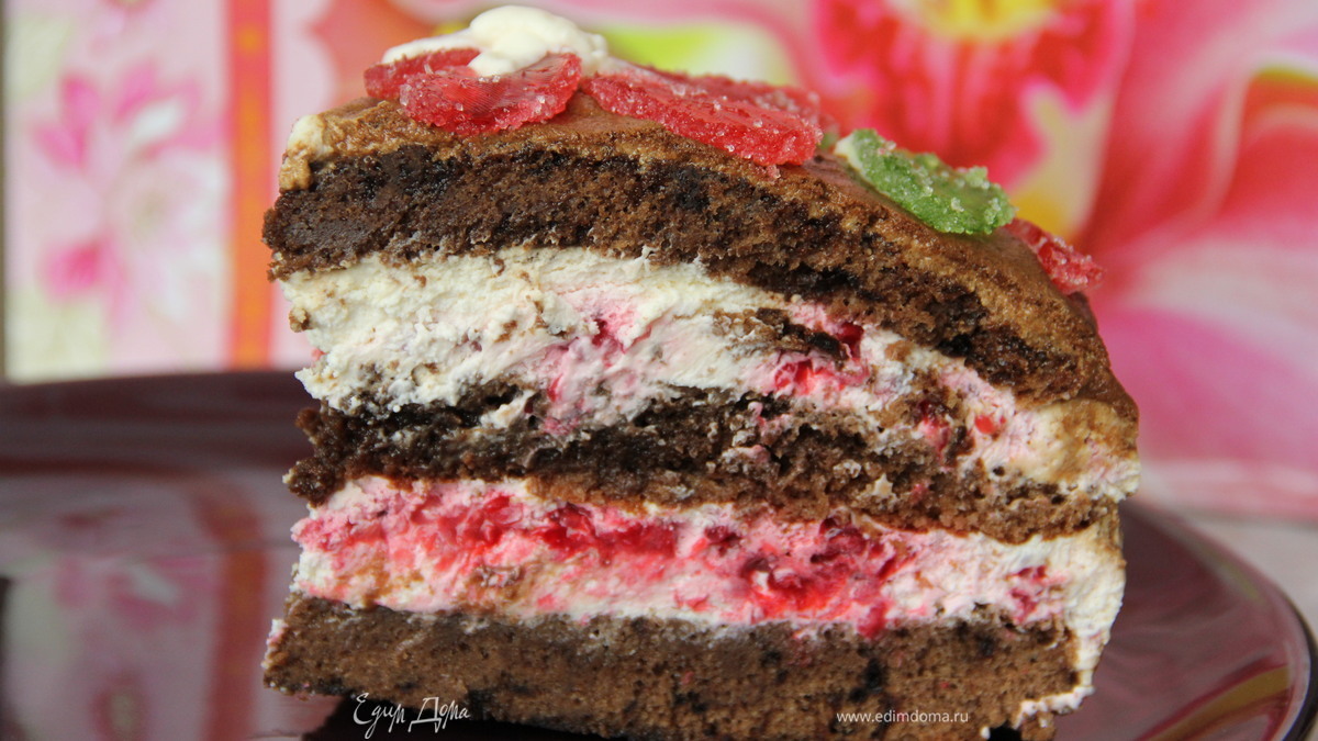 Торт «День Рождения». Готовим с "HomeQueen Corporation"