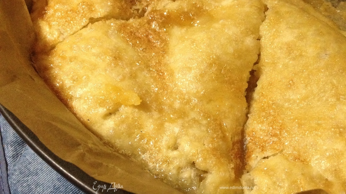 Идеальный яблочный пирог от Джейми - минимум теста и максимум начинки