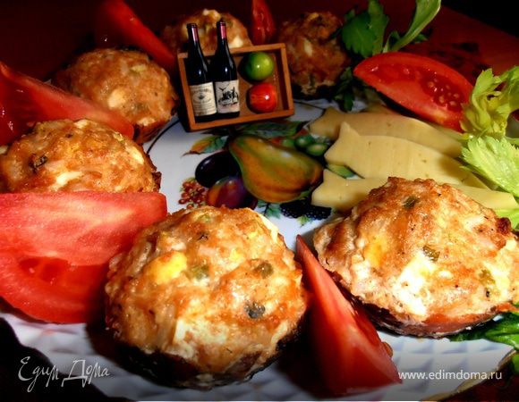 Мини-террины из лосося