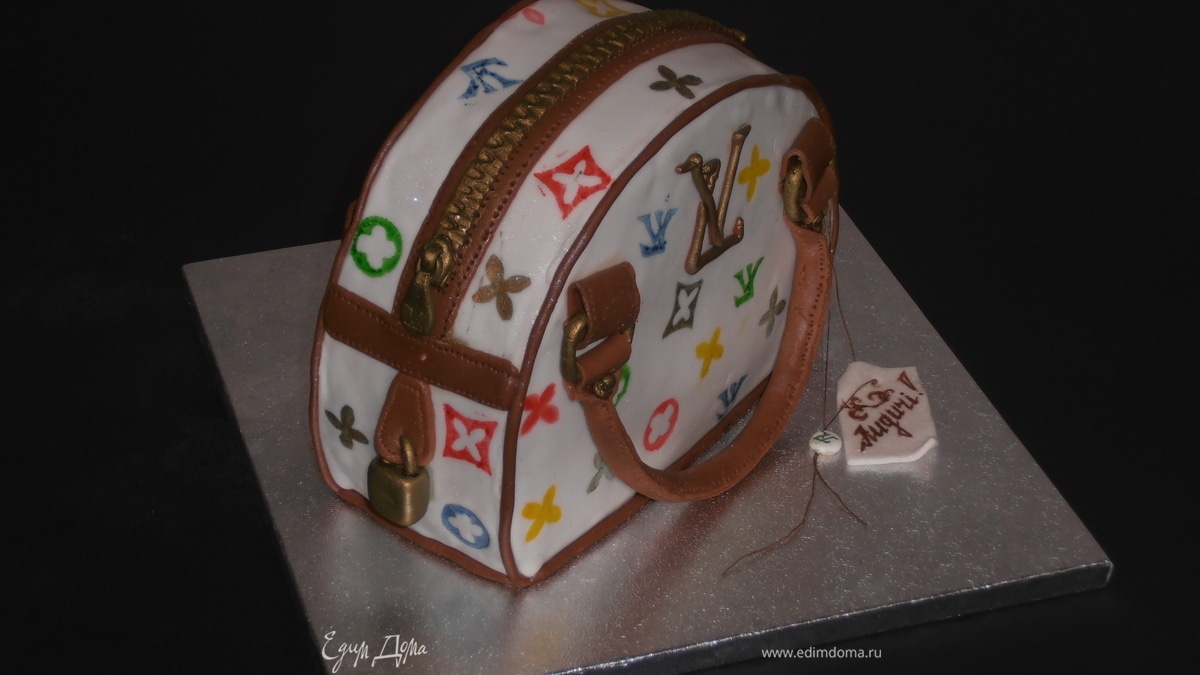 Торт-дебют "Сумка"