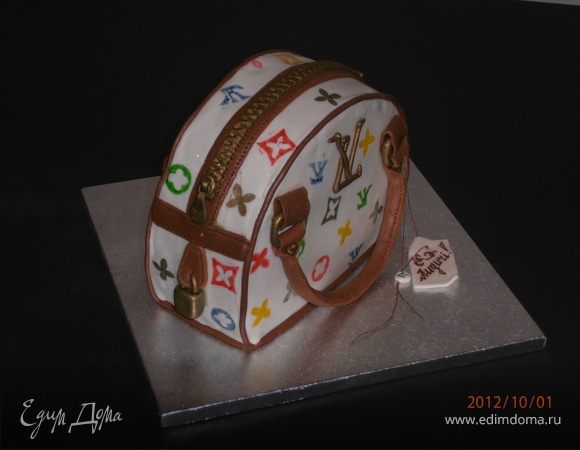 Торт-дебют "Сумка"
