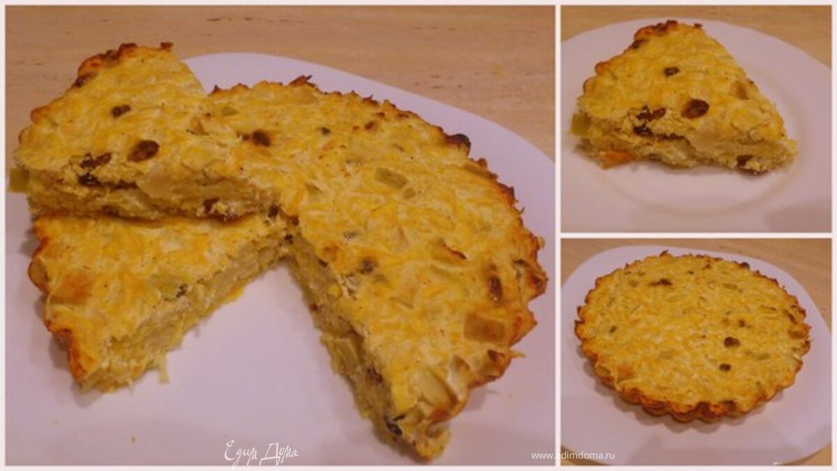 Творожно-тыквенная запеканка