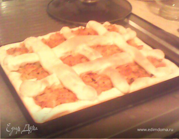 Простой капустный пирог