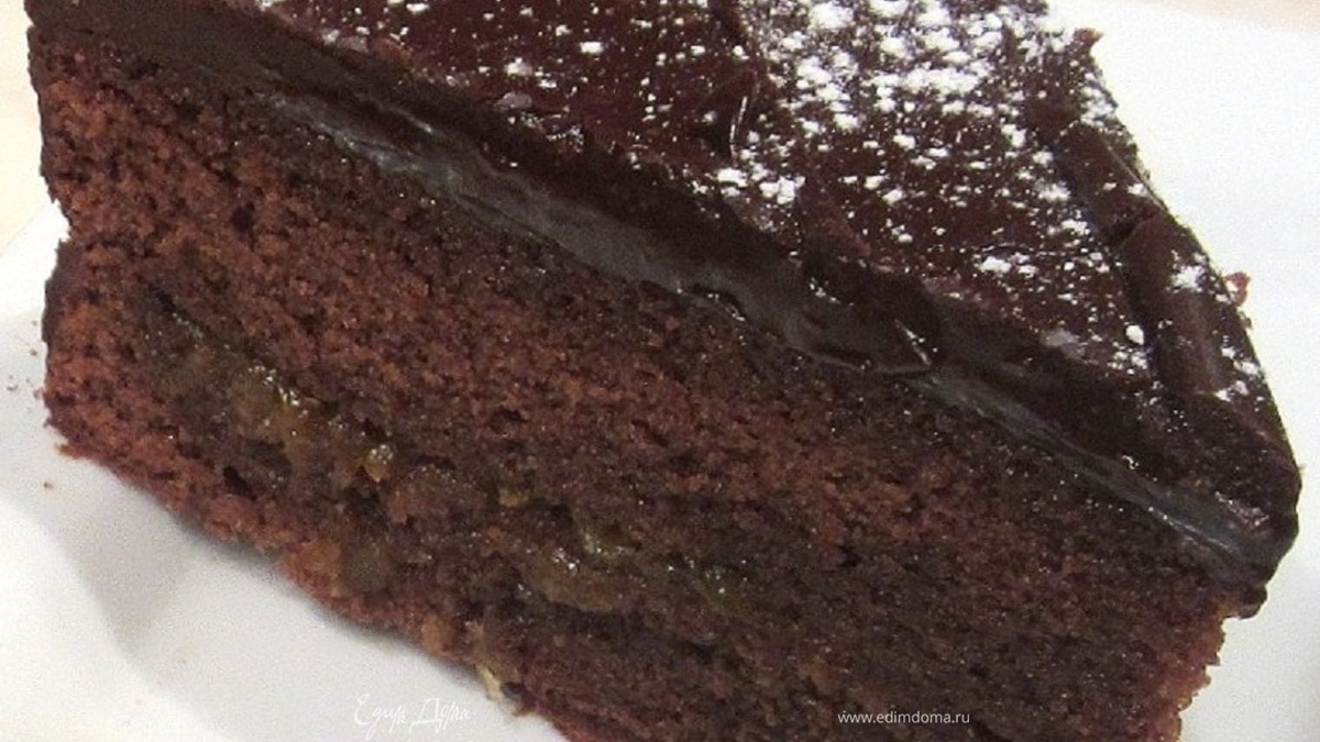 Знаменитый шоколадный торт «Захер»