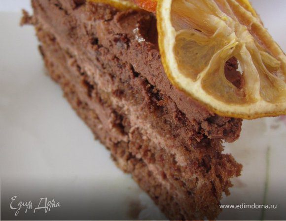 Торт "Кофейно-цитрусовый" Торт "Кофейно-цитрусовый"