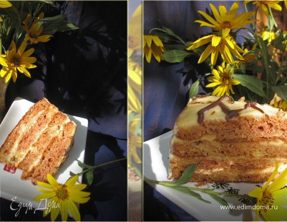 Пряный яблочный торт Пряный яблочный торт