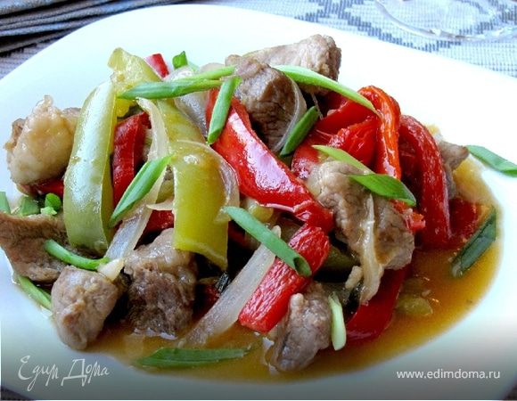 Кисло-сладкое рагу из свинины Кисло-сладкое рагу из свинины