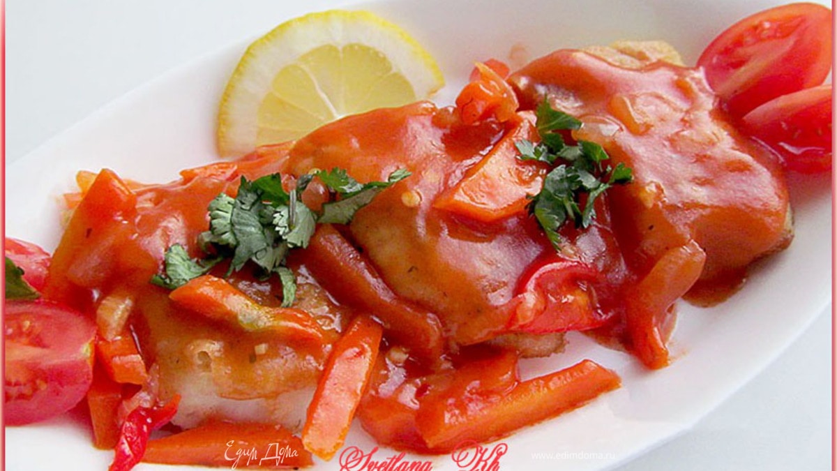 Филе тилапии в кисло-сладком соусе