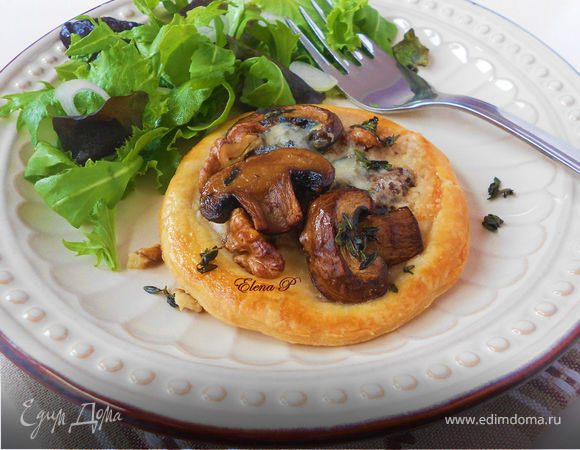 Тарты с грибами и грецкими орехами (готовим с "HomeQueen") Тарты с грибами и грецкими орехами (готовим с "HomeQueen")