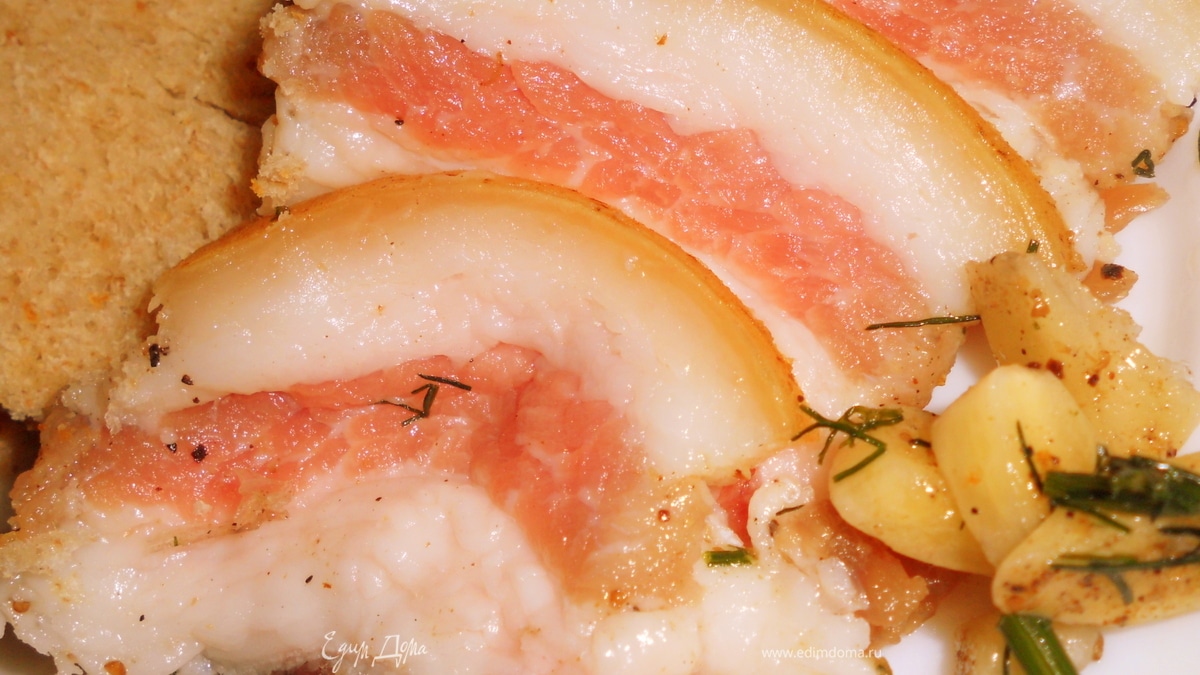 Домашнее ароматное сальце