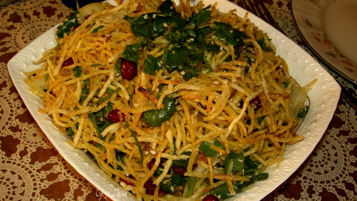 Невероятная картофельная вермишель "Мишель" (удивите своего мужчину)