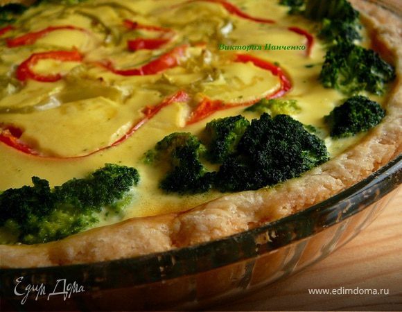 Квише с брокколи Квише с брокколи