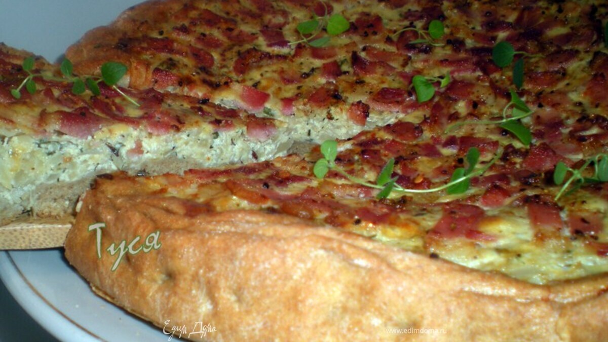 Ароматный капустный пирог