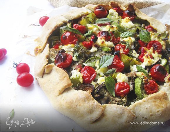 Галета с овощами-гриль Галета с овощами-гриль