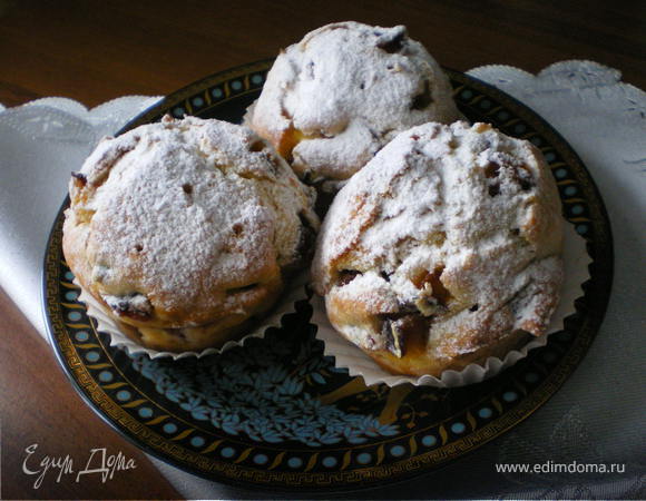 Кексы со сливами Кексы со сливами