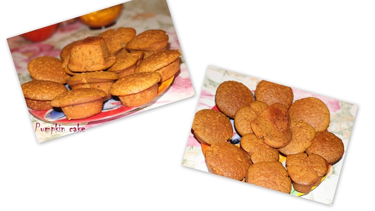 Тыквенные кексы