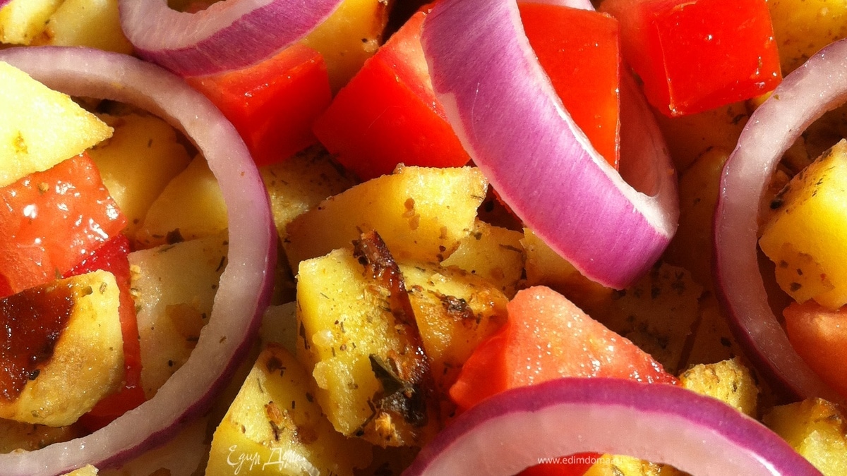 Простой картофельный салат