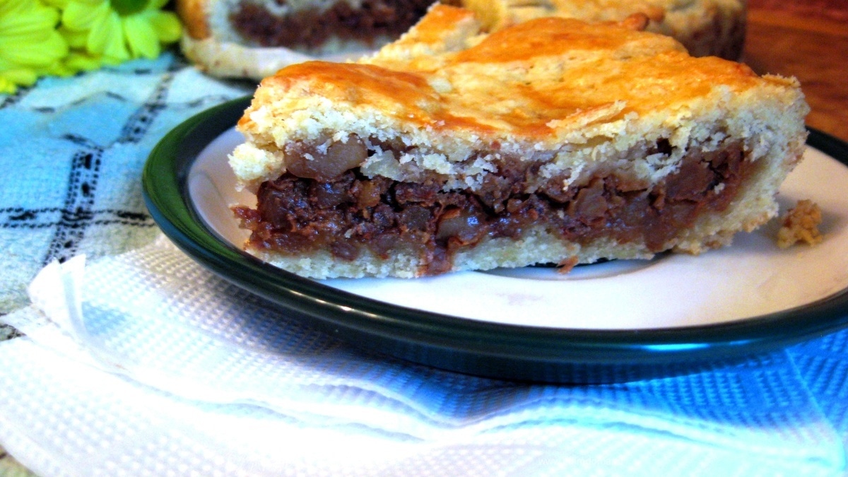 Швейцарский ореховый торт (Engadine Nusstorte)