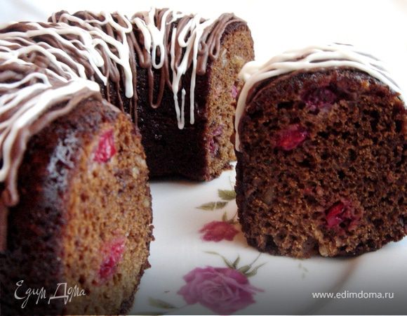 Винный кекс с джемом