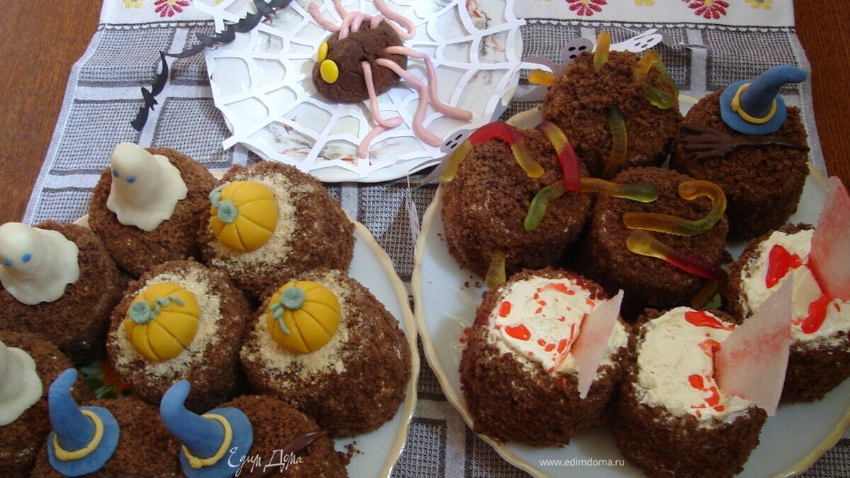 "Ёжики" в стиле HALLOWEEN