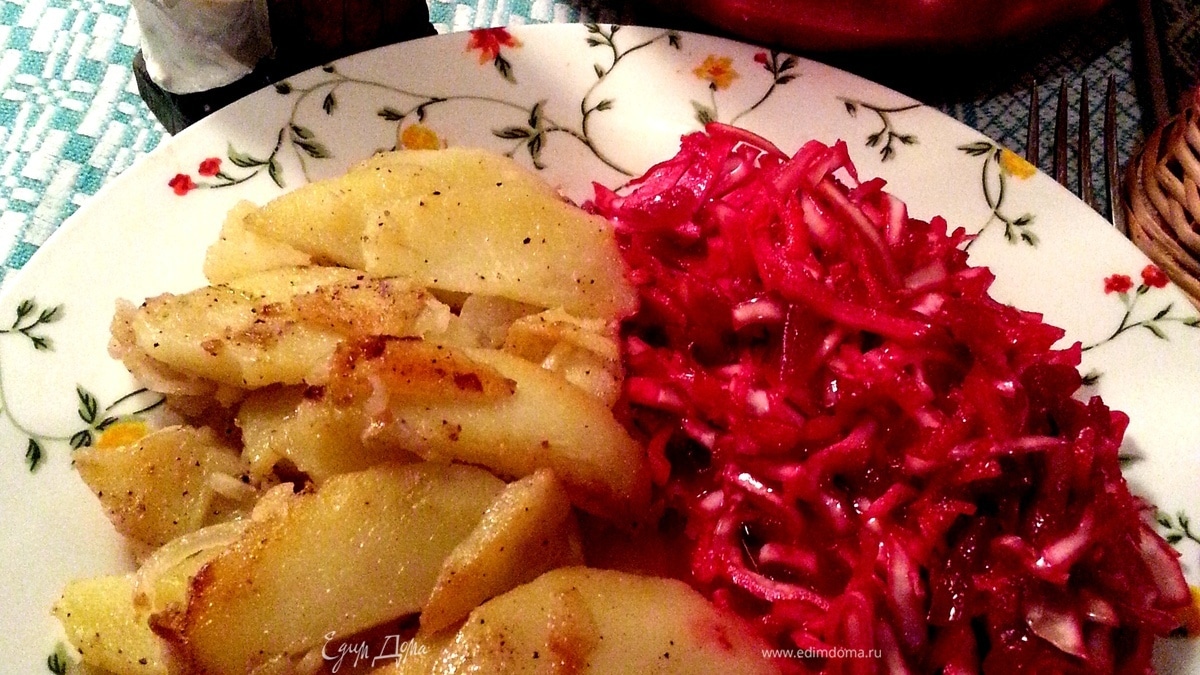 Свекольный салат "Смерть вампирам" для HALLOWEEN