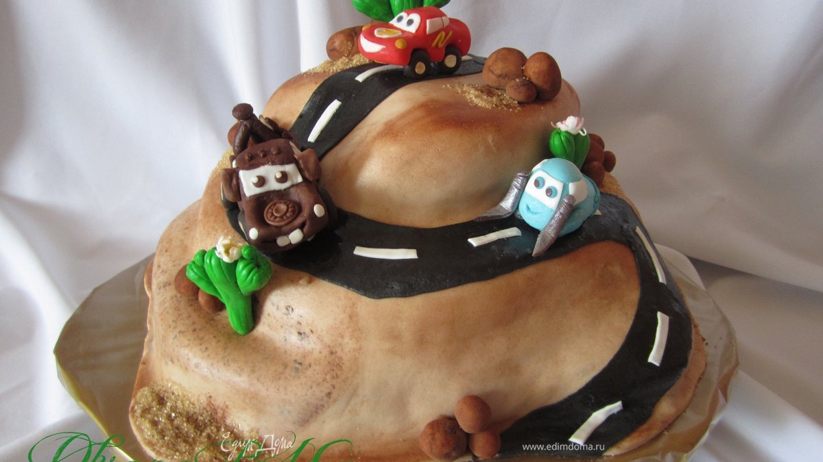 Торт "Тачки"