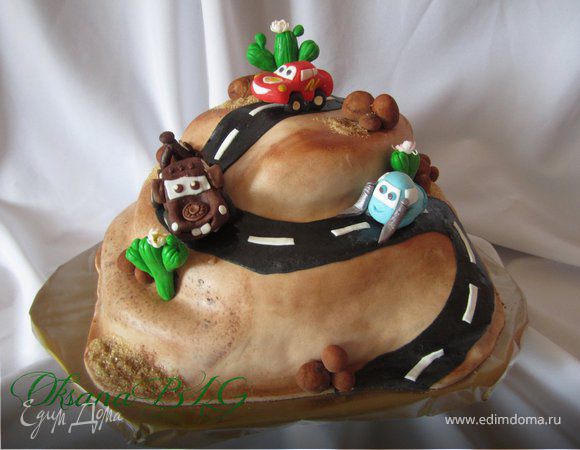 Торт "Тачки"