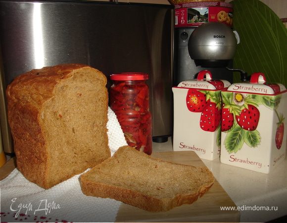 Ароматный хлеб с вялеными томатами Ароматный хлеб с вялеными томатами