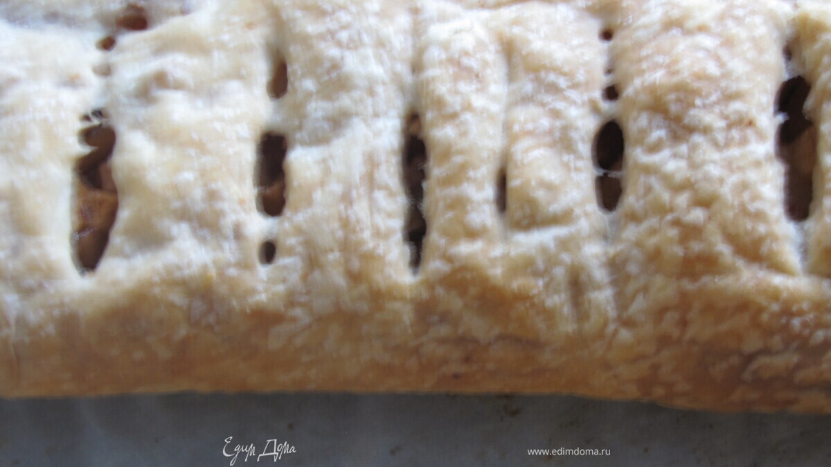 Штрудель с яблоками