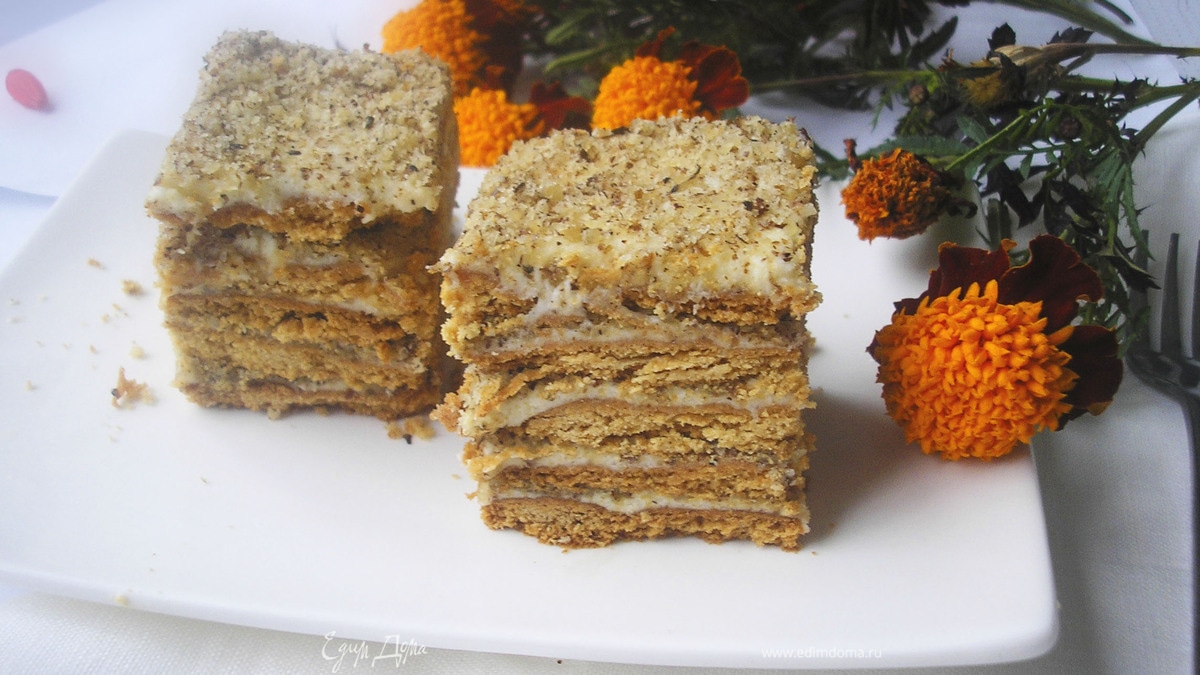 Торт "Медовые ручки"