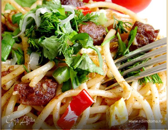 Лагман жареный