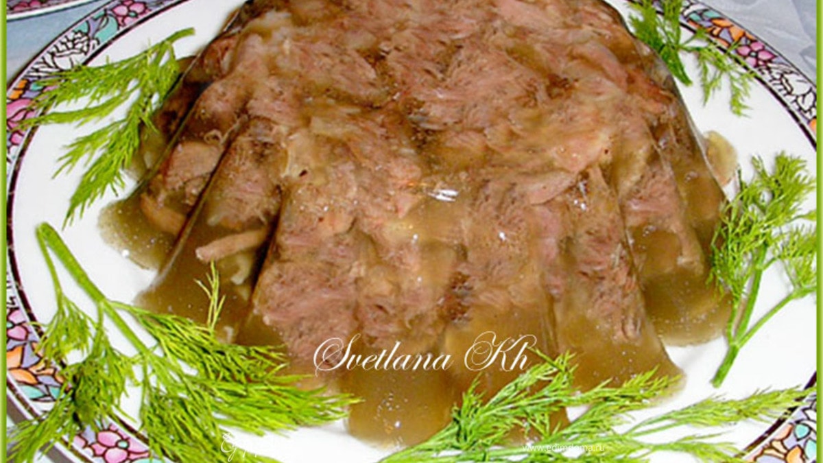 Холодец классический