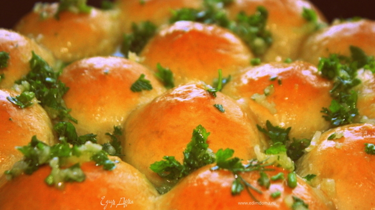 Нежные чесночные пампушки