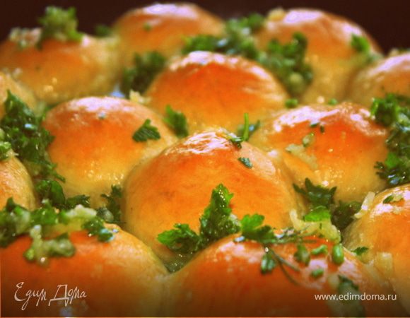 Нежные чесночные пампушки Нежные чесночные пампушки