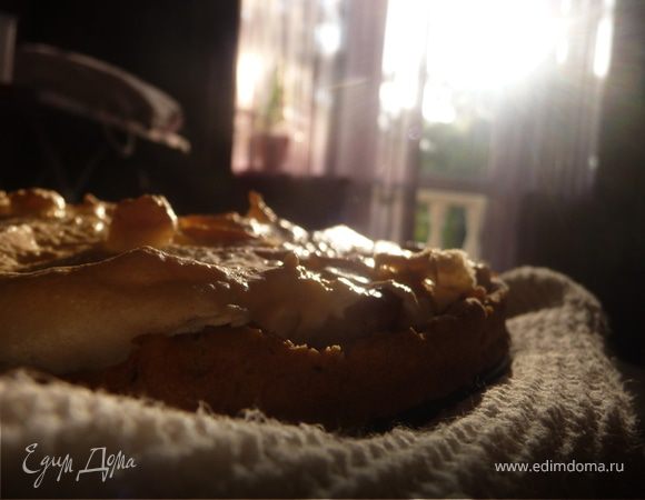 Грушевый пирог с меренгой Грушевый пирог с меренгой