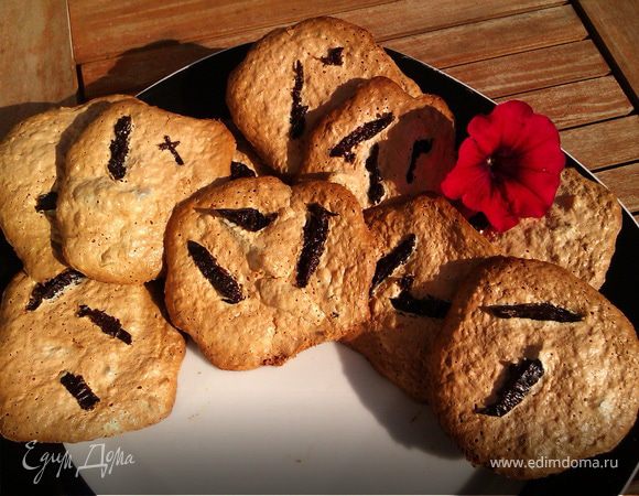 Тигровое мягкое печенье с черносливом Тигровое мягкое печенье с черносливом