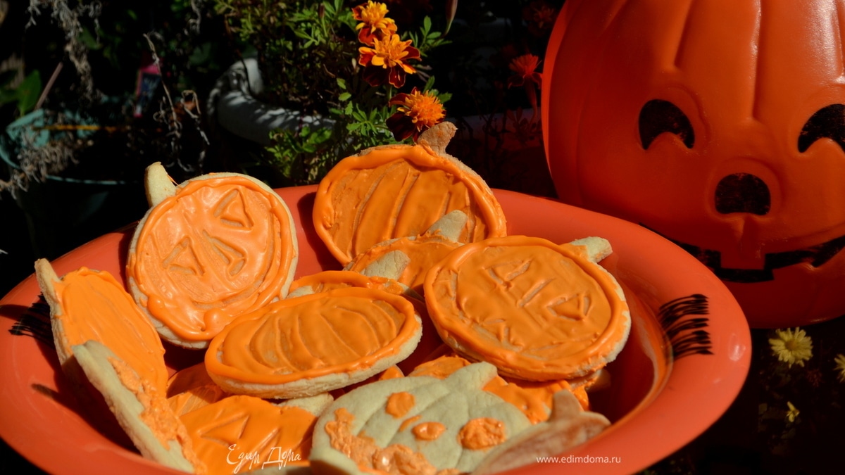 Печенье (Sugar cookie). Halloween