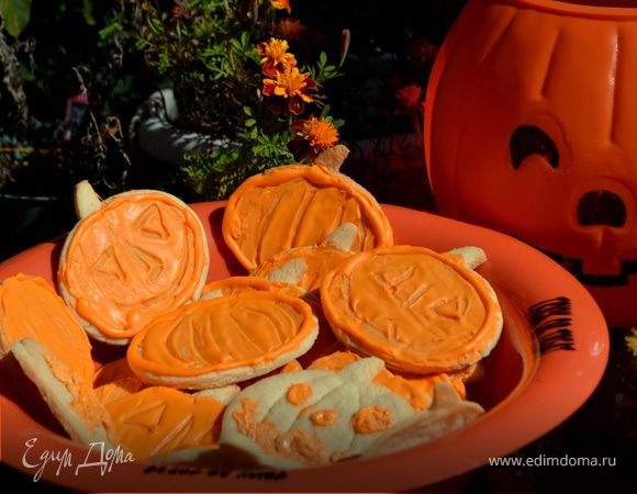 Печенье (Sugar cookie). Halloween Печенье (Sugar cookie). Halloween