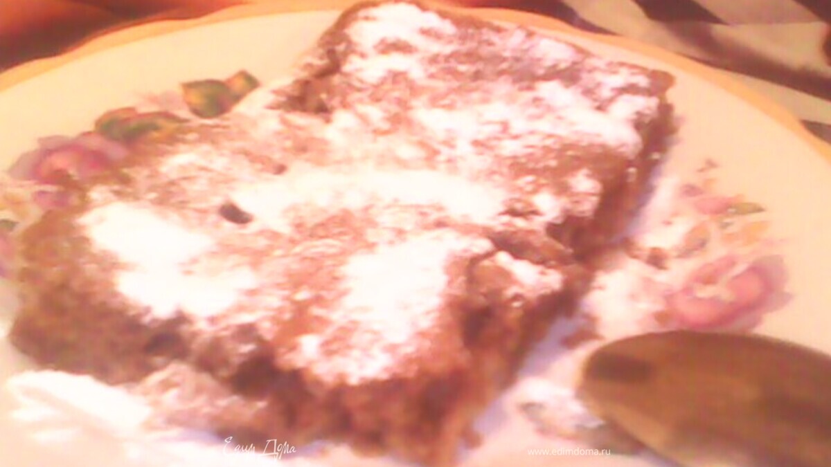 Шоколадный бисквит к чаю